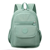 Daiiibabyyy  Ladies' lightweight, large capacity stylish black commuter travel backpack with adjustable shoulder straps, school and leisure b