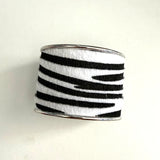 Daiiibabyyy  Y2K Jewelry Striped Zebra Texture Bracelet Opening Adjustable Korean Fashion Punk Cool Bracelet Goth Accessories
