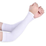 DAIIIBABYYY  -  2Pcs Lace Summer sunscreen Arm Sleeve UV protection Lace floral ice Sleeve Breathable Mesh Thin Driving and Cycling arm Cover