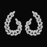 DAIIIBABYYY  -  New 4-piece Bridal Wedding Set with Cubic Zirconia, Suitable for Women's Wedding Party Wedding Accessories in Saudi Arabia