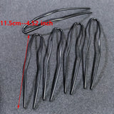 Daiiibabyyy  5pcs/set Metal U-Shaped French Hair Pin for Women Simple Hair Forks Alloy Hairpins Hair Clip Pins Hair Styling Tools Gifts