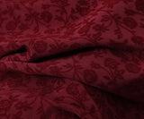 Daiiibabyyy  Sexy Wine red Flocking Flower Mesh Flare Sleeve Dress Woman Bow Square neck Package Hips A-line Mini Party Robe Bodycon