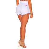 Daiiibabyyy  American Woman New Fashion High Waist Wide Leg Jeans Female Streetwear Loose Pants Girls Black White Harajuku Denim Baggy Shorts