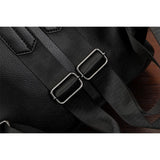Daiiibabyyy  Large capacity retro style soft women's backpack, convertible shoulder bag, perfect for commuting and travel