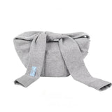 Daiiibabyyy  Interesting One-shoulder Strap Dumpling Bag Unisex Minimalist Solid Color Sleeve Design Large Capacity Soft Back Crossbody Bag