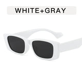 DAIIIBABYYY  -  Retro Cat Eye Sunglasses New Women's Minimalist Men's and Women's Men Sunshade Glasses Fashion Sun Glasses