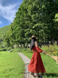 DAIIIBABYYY  -  Sexy Red Green Long Holiday Beach Party Dress Bohemian Fashion Halter Off Shoulder Dress Robe Beads Sequined Belted A Line Dress