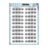 Daiiibabyyy  DIY Fashion Lash Extensions Glue-free Korean Style Girl Group lash Segemented Natural Long False Eyelash Self Sticking Eyelashes