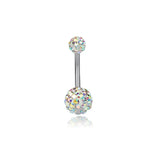DAIIIBABYYY  -  Fashion Crystal Belly Piercing for Women Sexy Navel Ring Ombligo Belly Button Piercing Body Piercing Jewelry Wholesale