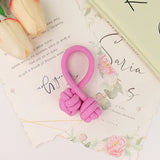 Daiiibabyyy  High Ponytail Rubber Bands Hair Band Elastic Head Rope For Women Korean Scrunchies Hair Tie Knotted Hair Ropes Hair Accessories