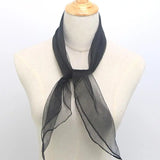 DAIIIBABYYY  -  185*24cm Chiffon Polka Dot Long Scarf Lightweight Neck Scarf For Women Summer Sun Protection Scarf Ribbon Headband Choker scarf