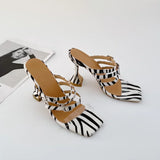 Daiiibabyyy  Women's Summer High Heel Sandals Sexy Women Pumps  Buckles Pumps Peep Toe Super High Heels Rome Style Pumps Mature Lady Shoes