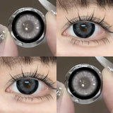 Daiiibabyyy  Contact Lenses Cosmetic Brown Gray Softlens Kawaii Contacts for Eye Beauty Makeup