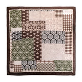 Daiiibabyyy  Bohemia Silk Hair Scarf Headband Women's Korean Printing Cotton Linen Scarf Decorative Scarf Headscarf Headwear