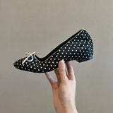 Daiiibabyyy  New Women's Mary Jane Shoes Exquisite Round Head Casual Shoes for Woman Fashion Shallow Ballet Shoe Designer Shoes Zapatos Mujer