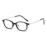 Daiiibabyyy  Fashionable and Classic Reading Glasses with Super Light Anti Blue Light, Retro Men's and Women's High-definition Glasses
