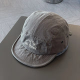 DAIIIBABYYY  -  New Short Brim Baseball Cap For Men Women Soft Brim Sunscreen Outdoor Peaked Hat Unisex Letters Embroidery Adjustable Visors Hat
