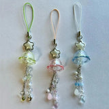 DAIIIBABYYY  -  jelly fish inspired phone charm cute aesthetic y2k handmade