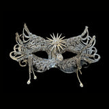 DAIIIBABYYY  -  Mask Women's Plastic Material Handmade Gorgeous Feather Tassel DecorationFashion SuitableHalloween Dance Party Performance Props
