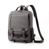 Daiiibabyyy  Canvas retro backpack, outdoor hiking, multifunctional, multi compartment, chest bag, side backpack