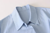 DAIIIBABYYY  -  Niche Design Sense Chinese Swashplate Buckle Irregular Thin Feeling Shirt Early Spring New Model