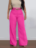 DAIIIBABYYY  -  Solid Casual Loose Long Trouser for Women High Waist Minimalist Street Wige Leg Pants Female Fashion Clothing Style New