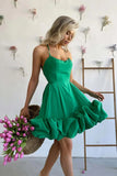 Daiiibabyyy Women's Summer Dress One-neck Strapless Strap Sleeveless Dress Black Sexy Slim Backless White Ruffle Dress