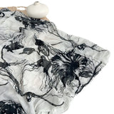 Daiiibabyyy  New Korea Design Flower Printed Thin Scarf Neck protect Elegant Large Size Cotton Scarf 110x220cm