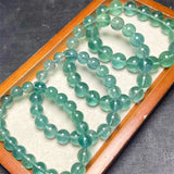 DAIIIBABYYY  -  Green Fluorite Bracelet String Charms Fashion Personalized Men Women Gemstone Jewelry Lovers Gift 1PCS 9/11MM