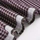 Daiiibabyyy  Women Vintage Plaid Midi Skirt High Waist Pleated Flowy A Line Long Skirt Casual Daily Checkered Skirts