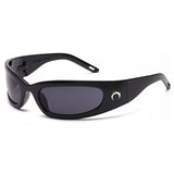 DAIIIBABYYY  -  Small Frame Luxury Brand Designer y2k Sunglasses Women For Men Sport Trending Riding Sun Glasses Goggle Punk Moon Eyewear UV400