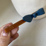 DAIIIBABYYY  -  Western-style high-class color-compatible side clip French long-style duckbill clip fringe clip hair clip hair rope female