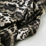 DAIIIBABYYY  -  Clubwear Sexy Leopard Printed A-Line Dress Holiday Slim Slash Neck Sleeveless Mini Dresses For Women 2025 Summer Fashion