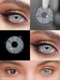 Daiiibabyyy  1Pair PATTAYA Fashion Makeup Beauty Contacts Lenses Soft Half Year Green Contacts Eyes New York Myopia Color Lenses