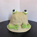 Daiiibabyyy  Cute Cartoon Panama Bucket Hats Fisherman Hat Summer Sun Hats For Women  Spring Summer Fishing Cap