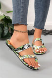 DAIIIBABYYY  -  Women's Sandals Graffiti style Sandals Casual comfortable Lightweight Slide Shoes Flip flops Big size 43
