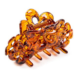 DAIIIBABYYY  -  Women Plastic  Hair Jaw Clip Fashion Hair Claw Black Hairpin Hair Accessories for Female Simple Hair Crab Grip Clamp