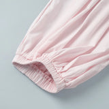 Daiiibabyyy  Lazy Wide-Leg Loose Lantern Pants Women's Spring Autumn Street Style Fashionable Comfortable Dopamine Color System Casual Pants