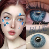 1pair Gray Color Contact Lenses Softlens for Eyes Lenses Cosmetic Eyecontacts fast shipping Yearly Use