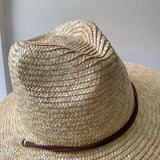 Daiiibabyyy  Natural Handmade Wheat Straw Women Panama Hat Tie Wind Rope Wide Brim Sun Hats for Beach Lifeguard Rush Straw Summer Hat Surfing
