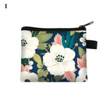DAIIIBABYYY  -  New Stripe Coin Purse Small Fresh Canvas Coin Wallet Lipstick Earphone Money Storage Bag Cartoon Keychain Zipper Coin Purse