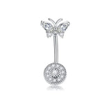 DAIIIBABYYY  -  Fashion Crystal Belly Piercing for Women Sexy Navel Ring Ombligo Belly Button Piercing Body Piercing Jewelry Wholesale