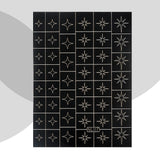 Daiiibabyyy 1PC Nail Stickers Stencils Love Heart Number Butterfly Design Decals Water Slider Wrap Nail Art Decorations Printing Sticker