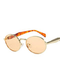 DAIIIBABYYY  -  Retro Round Metal Sunglasses Women Glasses New Fashion Leopard Sun Glasses Trendy Brand Designer Eyewear Female Male UV400