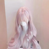 Daiiibabyyy  ShimmeringPastel Wig Lolita UltraSoft Voluminous Wig Long Natural Bouncy Wig Full Head Coverage HairpieceForCostumePro