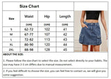 Daiiibabyyy Y2k Denim Skirt Women Summer Short Skirts Female Vintage Washed Jeans Skirt Ladies Fashion High Waist Pocket Patchwork Faldas