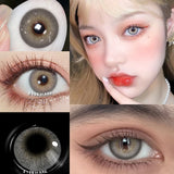 Daiiibabyyy  1 Pair Color Contact Lenses for Eyes Natural Brown Lenses Beauty Fashion lense Blue Contact Lenses Green Eye Contact