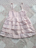 DAIIIBABYYY  -  Y2k Aesthetic Summer Embroidery Vest Japanese Pink Sweet Kawaii Cute Pleated Tank Harajuku 2025 Women Backless Ruffled Camisoles