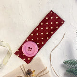 Daiiibabyyy  Summer Colorful Large Button Wave Point Hairband Korean Ins Y2K Retro Elastic Hairband Blogger Same Style Trendy Cool Hairband
