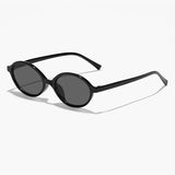 DAIIIBABYYY  -  Sexy Small Oval Leopard Sunglasses Women Lovely Ins No Makeup Plain Glasses Frame Men Eyewear Cute Decorative Computer Glasses